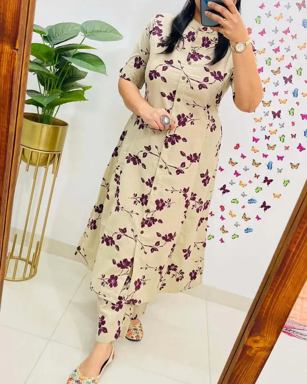 Pure Cotton Kurta and Pants